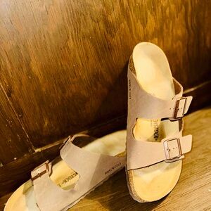 Birkenstock Brown Sandals Comfortable Slip-On Design